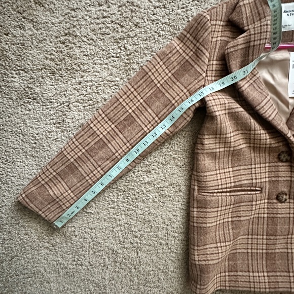 A&F Wool-Blend Blazer Coat XXSP - Picture 7 of 7